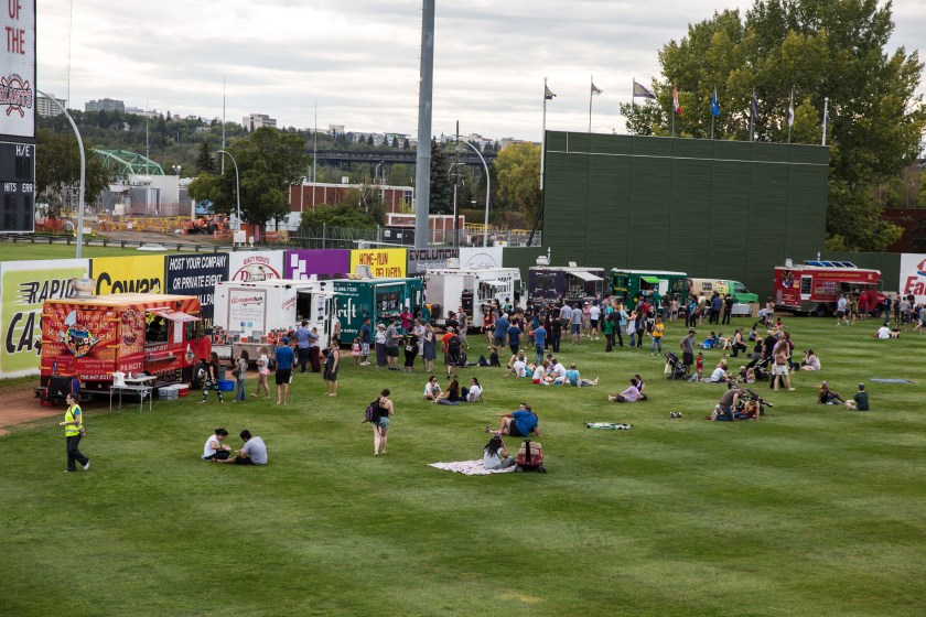 August 26, 2018 What the Truck?! at RE/MAX Field (Edmonton Ballpark